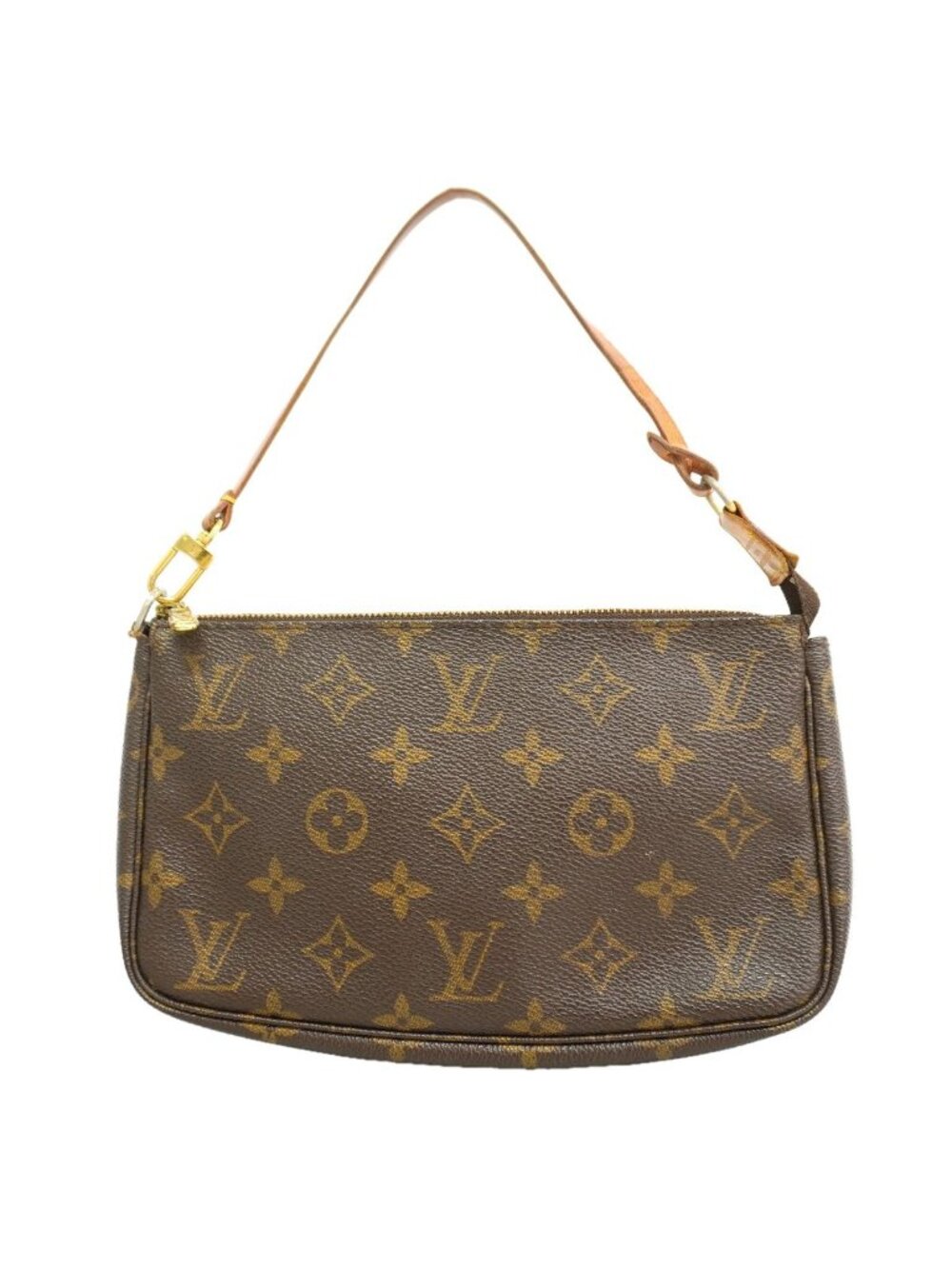 Louis Vuitton Pouch Monogram Pochette Accessoires Brown